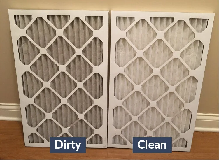 Changing discount furnace filter